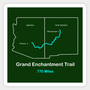 The Grand Enchantment Trail Magnet